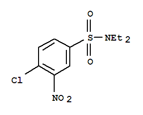 Benzenesulfonamide,4-chloro-N,N-diethyl-3-nitro-