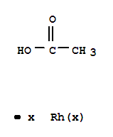 Acetic acid, rhodiumsalt (1:?)