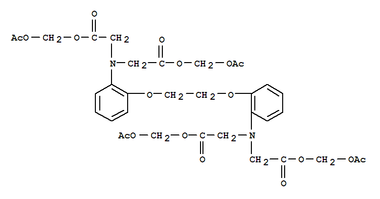acetyloxymethyl 2-[N-[2-(acetyloxymethoxy)-2-oxoethyl]-2-[2-[2-[bis[2-(acetyloxymethoxy)-2-oxoethyl]amino]phenoxy]ethoxy]anilino]acetate