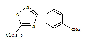 1,2,4-Oxadiazole,5-(chloromethyl)-3-(4-methoxyphenyl)-
