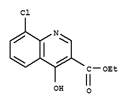 8-CHLORO-4-HYDROXY-QUINOLINE-3-CARBOXYLIC ACID ETHYL ESTER