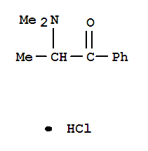 1-Propanone,2-(dimethylamino)-1-phenyl-, hydrochloride (1:1)