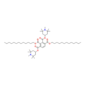 1,2,3,4-Butanetetracarboxylicacid, mixed 1,2,2,6,6-pentamethyl-4-piperidinyl and tridecyltetraesters