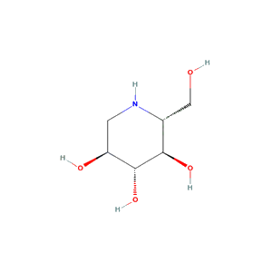 3,4,5-Piperidinetriol, 2-(hydroxymethyl)-, (2R-(2alpha,3beta,4alpha,5beta))-