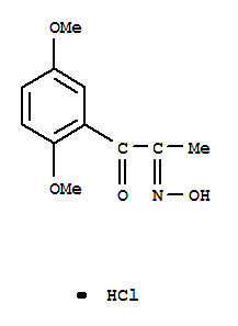 1,2-Propanedione,1-(2,5-dimethoxyphenyl)-, 2-oxime, hydrochloride (1:1)
