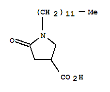 3-Pyrrolidinecarboxylicacid, 1-dodecyl-5-oxo-