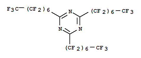 2,4,6-Tris(pentadecafluoroheptyl)-1,3,5-triazine