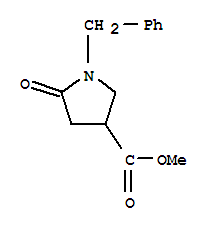 3-Pyrrolidinecarboxylicacid, 5-oxo-1-(phenylmethyl)-, methyl ester