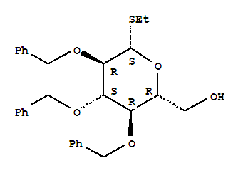 Ethyl 2,3,4-tri-O-benzyl-beta-D-thioglucopyranosid...