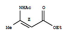 Ethyl cis-3-(acetamido)-2-butenoate