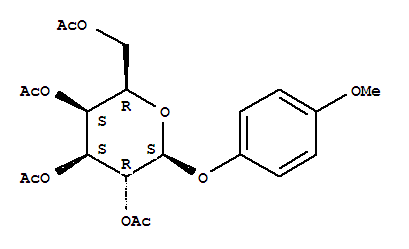 4-Methoxyphenyl 2,3,4,6-Tetra-O-acetyl-β-D-galactopyranoside  