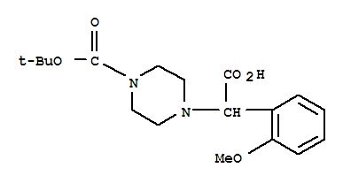 2-(4-BOC-PIPERAZINYL)-2-(2-METHOXY-PHENYL)ACETIC ACID
