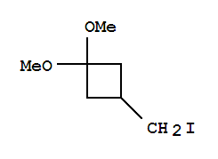 Cyclobutane, 3-(iodomethyl)-1,1-Dimethoxy-