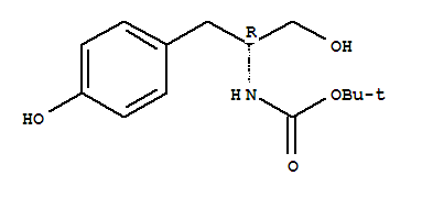 Carbamicacid, [(1R)-2-hydroxy-1-[(4-hydroxyphenyl)methyl]ethyl]-, 1,1-dimethylethylester (9CI)