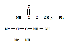 Carbamicacid, N-[2-(hydroxyamino)-2-imino-1,1-dimethylethyl]-, phenylmethyl ester