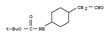 CARBAMIC ACID, [4-(2-OXOETHYL)CYCLOHEXYL]-, 1,1-DIMETHYLETHYL ESTER  