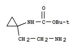 tert-butyl 1-(2-aminoethyl)cyclopropylcarbamate  