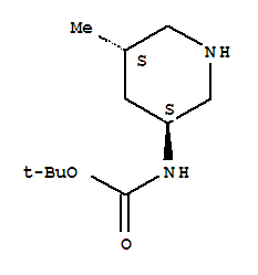 Carbamic acid, N-[(3S,5S)-5-methyl-3-piperidinyl]-...