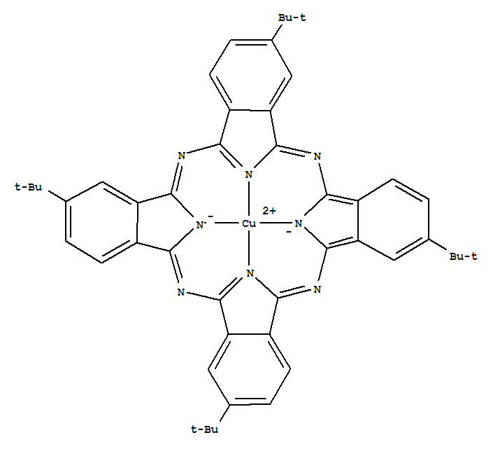 Copper,[2,9,16,23-tetrakis(1,1-dimethylethyl)-29H,31H-phthalocyaninato(2-)-kN29,kN30,kN31,kN32]-, (SP-4-1)-  