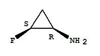 Cyclopropanamine,2-fluoro-, (1R,2S)-