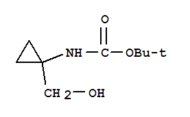 high purity organic intermediate cas 107017-73-2 1-(Boc-amino)cyclopropylmethanol in stock  