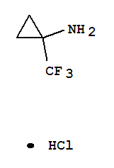 1-(trifluoromethyl)cyclopropan-1-amine,hydrochloride