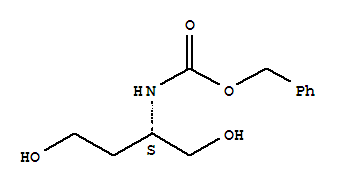 Carbamic acid,N-[(1S)-3-hydroxy-1-(hydroxymethyl)propyl]-, phenylmethyl ester