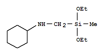 Cyclohexanamine,N-[(diethoxymethylsilyl)methyl]-