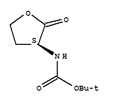 Carbamic acid,N-[(3S)-tetrahydro-2-oxo-3-furanyl]-, 1,1-dimethylethyl ester