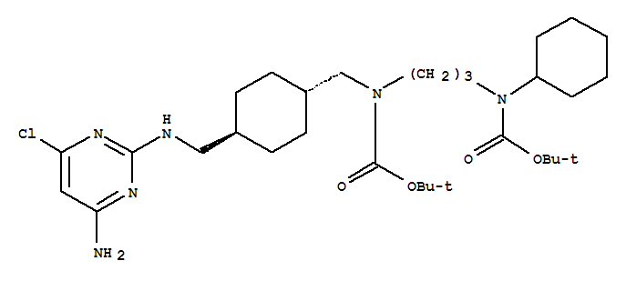 Carbamic acid, N-[[trans-4-[[(4-amino-6-chloro-2-p...
