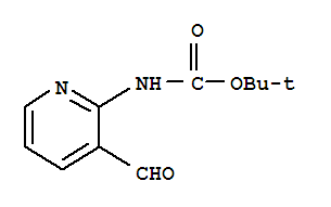 Carbamic acid, N-(3-formyl-2-pyridinyl)-, 1,1-dime...