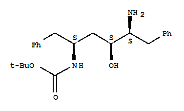 tert-Butyl ((2S,4S,5S)-5-amino-4-hydroxy-1,6-diphenylhexan-2-yl)carbamate