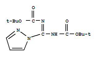 N,N\'-Bis-boc-1-guanylpyrazole