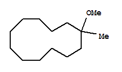 1-METHOXY-1-METHYLCYCLODODECANE (MADROX), (amber dodecane)