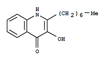 2-Heptyl-3-hydroxy-4(1H)-quinolinone  