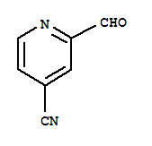 4-Pyridinecarbonitrile,2-formyl-  