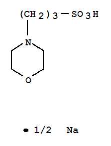 3-(N-吗啉)丙磺酸半钠盐 产品图片