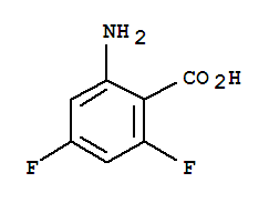 Benzoicacid, 2-amino-4,6-difluoro-