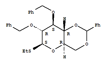 Ethyl 2,3-di-O-benzyl-4,6-O-benzylidene-1-thio-bet...