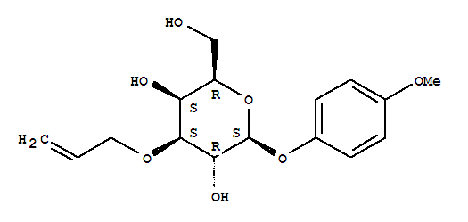 4-Methoxyphenyl 3-O-Allyl-β-D-galactopyranoside  