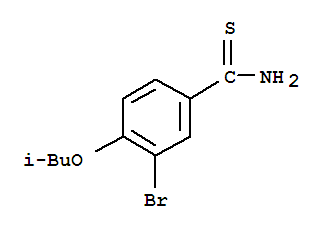 3-bromo-4-(2-methylpropoxy)benzenecarbothioamide