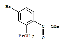 Benzoic acid, 4-bromo-2-(bromomethyl)-, methyl est...