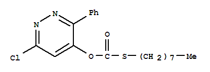 Carbonothioic acid,O-(6-chloro-3-phenyl-4-pyridazinyl) S-octyl ester