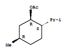 Cyclohexanol,5-methyl-2-(1-methylethyl)-, 1-acetate, (1R,2S,5R)-rel-