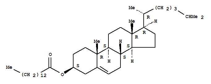 Cholest-5-en-3-ol (3b)-, 3-tetradecanoate
