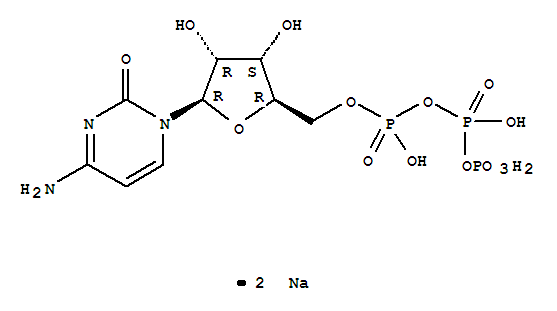 Cytidine5'-(tetrahydrogen triphosphate), sodium salt (1:2)