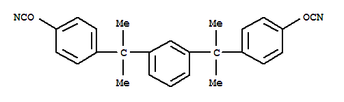 1,3-Phenylenebis(2,2-propanediyl-4,1-phenylene) dicyanate  