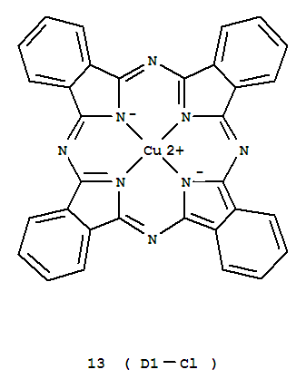 [tridecachloro-29H,31H-phthalocyaninato(2-)-N29,N30,N31,N32]copper