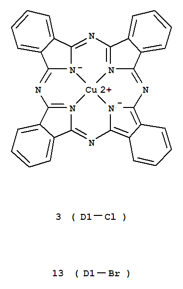 [tridecabromotrichloro-29H,31H-phthalocyaninato(2-)-N29,N30,N31,N32]copper