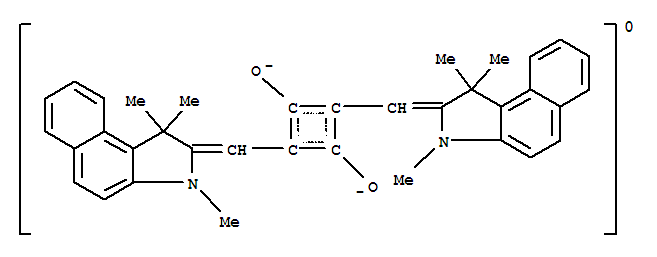 1-(1,1,3-Trimethyl-1H-benzoeindol-2-ylidene-methyl)-3-(1,1,3-trimethyl-1H-benzoeindolium-2-yl-methylene)-cyclobuten-2-one-4-olate